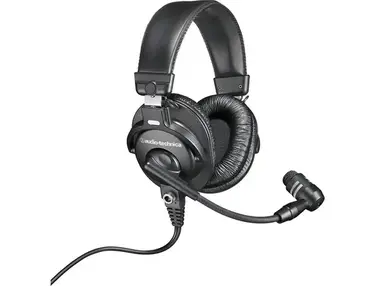 Audio-Technica Bphs1 Broadcast Stereo Headset With Dynamic Boom Microphone