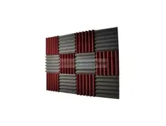 2x12x12 (12 Pk) Acoustic Wedge Soundproofing Studio Foam Tiles