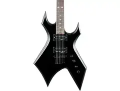 B.C. Rich Warlock Edge Electric Guitar Black W/Satin Bevels