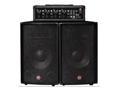 Harbinger M120 4 Channel Mixer with Speakers