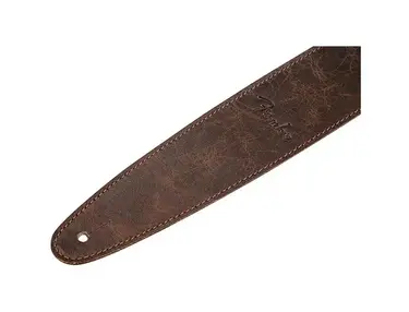 Fender Artisan Leather Guitar Strap Brown 2.5 In.