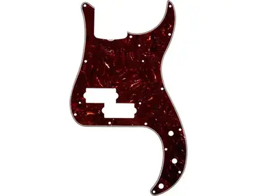 Fender 13-Hole '63 Precision Bass Pickguard, 3-Ply, Brown Shell