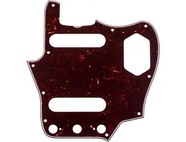 Fender 65 Jaguar Pickguard, 4-Ply, Brown Shell