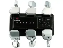 Tronical Tuning Systems Type F Self Tuner For Specific Taylor Guitars Chrome, Strat-Style Button