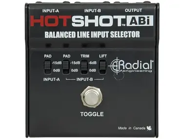 Radial Engineering HotShot ABI Line Input Selector