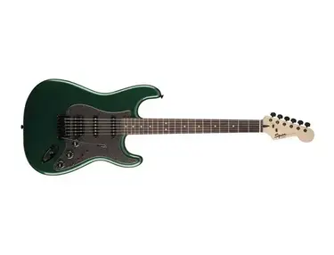 Squier Bullet HSS Black Hardware Green Metallic