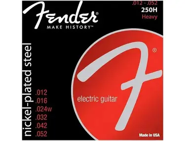 Fender 250H Heavy Guitar Strings (10-52)