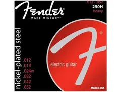 Fender 250H Heavy Guitar Strings (10-52) main image
