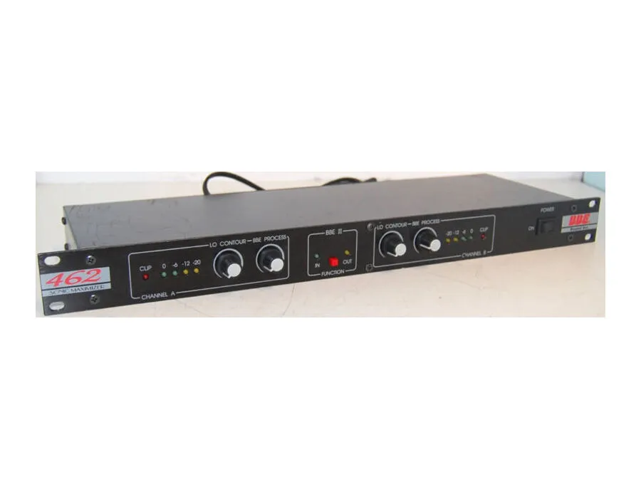 BBE 462 Sonic Maximizer Signal Effects Processor - What To Know BBE 462 Sonic Maximizer Signal Effects Processor - What To Know