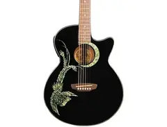 Luna Fauna Phoenix Folk Style Cutaway Acoustic-Electric Guitar main image