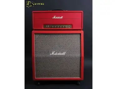 Red Marshall 4x12 cabinet