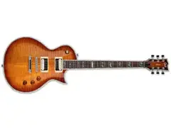 LTD EC-1000 Flamed Maple Amber Sunburst