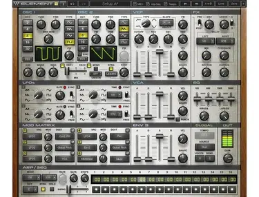 Waves Element 2.0 Virtual Analog Synth