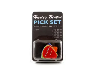 Harley Benton Nylon Player Pick Set Mixed
