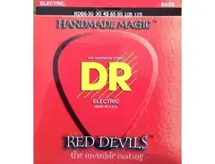 DR RDB6-30 Red Devils Coated BASS Guitar Strings 30-125 6-string set main image