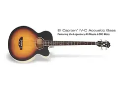 Epiphone El Capitan IV-C Acoustic Bass