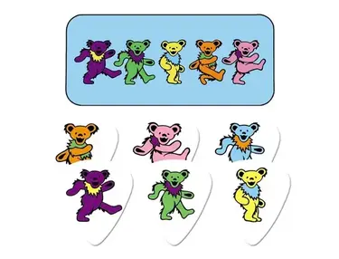 Dunlop Grateful Dead Dancing Bears Pick Tin