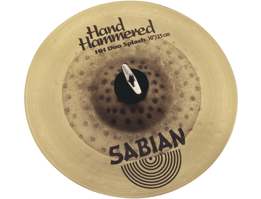 Sabian Hand Hammered 10" Duo Splash
