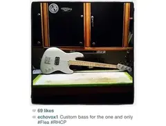 Fender custom shop Jazz bass with a humbucker