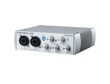 PreSonus AudioBox USB 2x2 Audio Recording Interface Limited Edition White