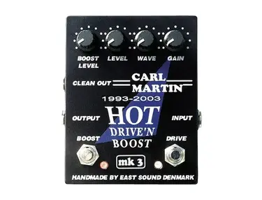Carl Martin Hot Drive 'N Boost mk 3 Pedal
