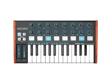 Arturia MiniLab Mini Hybrid Keyboard Controller Black Edition