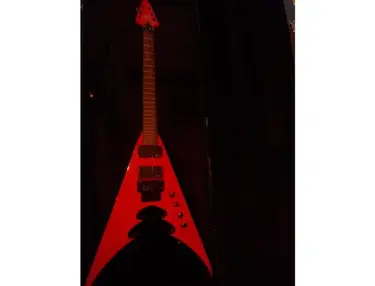 Moser Custom Shop Red V Guitar
