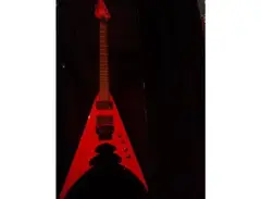 Moser Custom Shop Red V Guitar