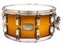 Odery Snare Drum 14x7 Eyedentity Maple Soft Gold main image
