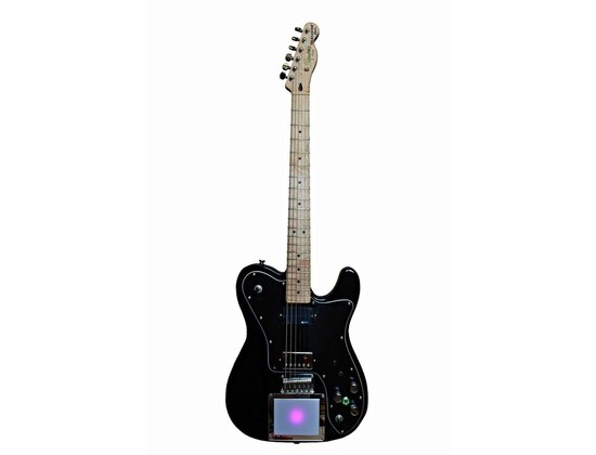 Squier Telecaster Custom Modified With Midi Pad And Sustainer