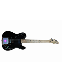Squier Telecaster Custom Modified with MIDI pad and Sustainer