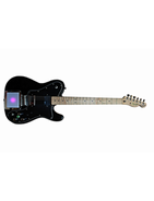 Squier Telecaster Custom Modified with MIDI pad and Sustainer