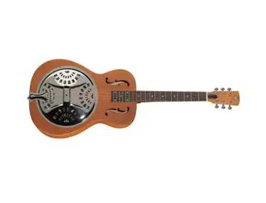 Dobro Hound Dog Round Neck