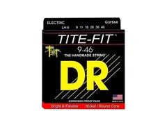 DR Strings Tite-Fit LH-9 Lite-n-Heavy Nickel Plated Guitar Strings