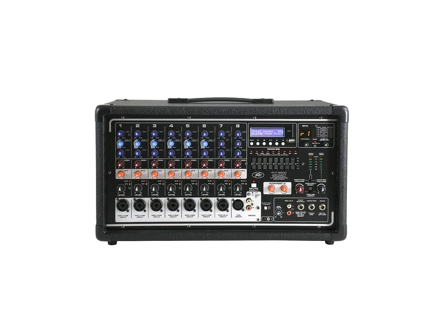 Peavey PVi 8500 8-Channel 400W Powered PA Head with Bluetooth and