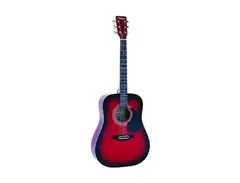 Falcon Red Acoustic Guitar