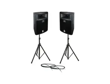 Peavey PR 15 Speaker Pair with Stands