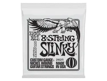 Ernie Ball 8-String Slinky Guitar Strings (10-74)