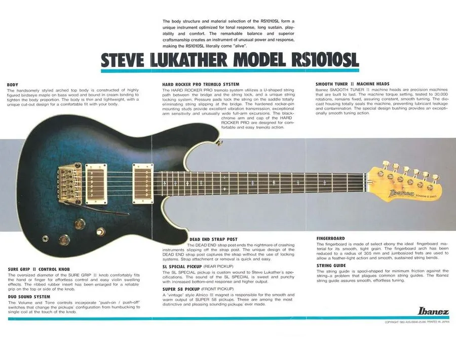 Ibanez Roadstar RS1010SL - What To Know & Where To Buy | Equipboard