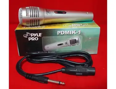 Pyle Pro PDMIK1 Professional Moving Coil Dynamic Handheld Microphone