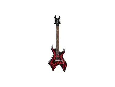 B.C. Rich Warlock w/ Tribal Fire Electric Guitar