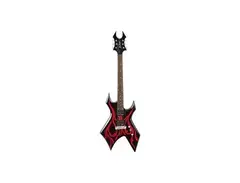 B.C. Rich Warlock w/ Tribal Fire Electric Guitar