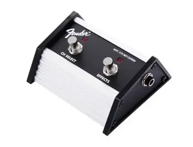 2-BUTTON FOOTSWITCH: CHANNEL SELECT-EFFECTS ON-OFF
