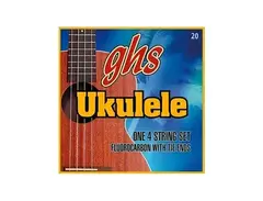 GHS Fluorocarbon Soprano/Concert D Tuning Ukulele Strings main image