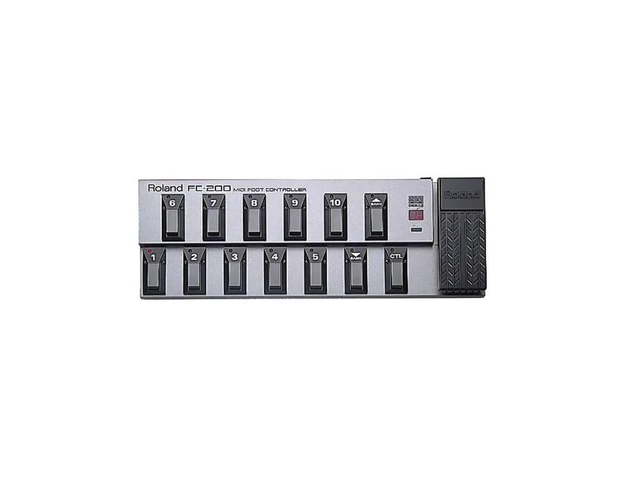 Roland FC-200 MIDI Foot Controller | Equipboard Roland FC-200 MIDI Foot Controller | Equipboard