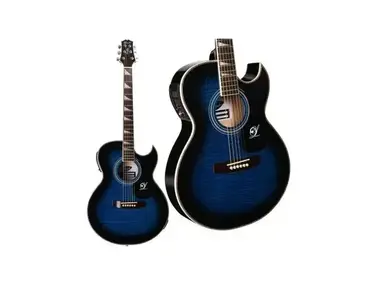 Lindo Guitars Slim Acoustic - Blue