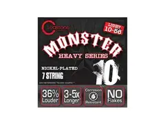 Cleartone Monster Heavy Series Nickel Plated 7-String Light Electric Guitar Strings