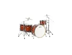 Ludwig Centennial Zep 4-Piece Shell Pack Mahogany Burst main image