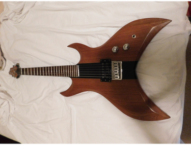 Hand made shred guitar