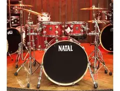 Natal Drums Natal Red Sparkle Ash Fusion Kit main image